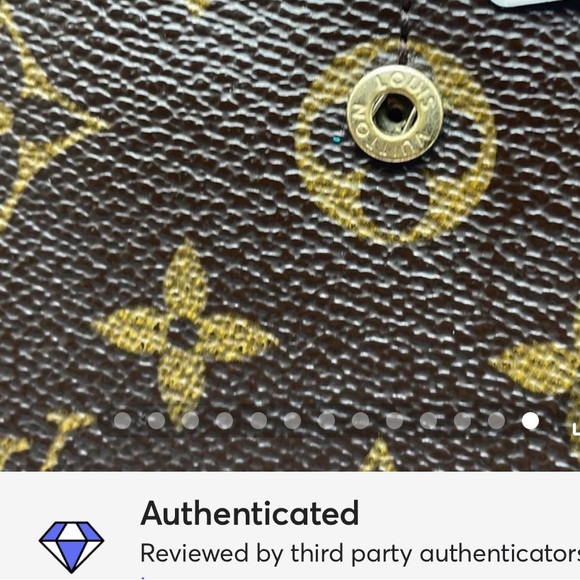 Louis Vuitton monogram Sarah Wallet - Picture 11 of 11